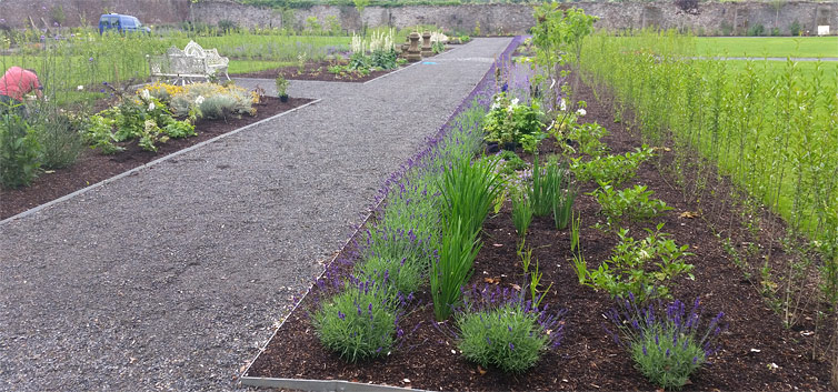 maintenence walled garden