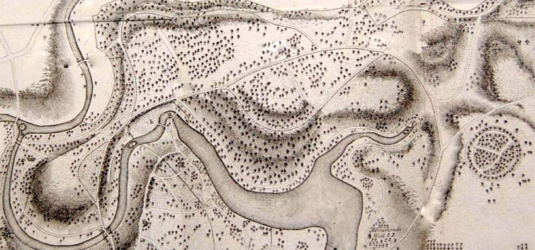 old estate map